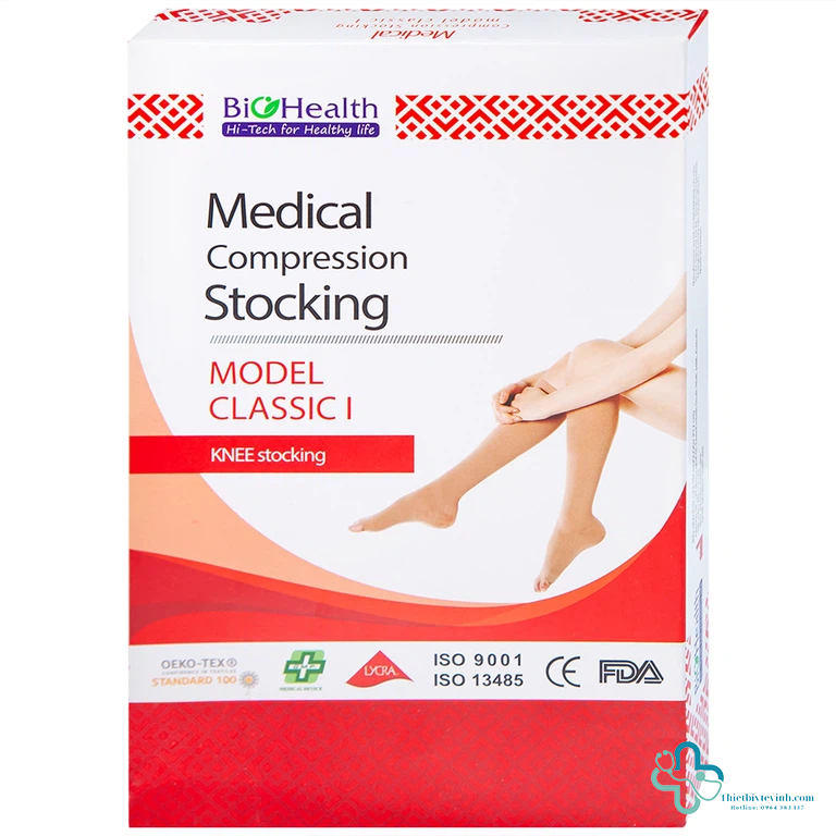 Vớ gối y khoa biohealth Classic I