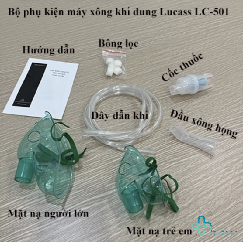 Máy Xông Mini Lucass LC-501 – Thiết Bị Hỗ Trợ Điều Trị Hô Hấp Hiệu Quả