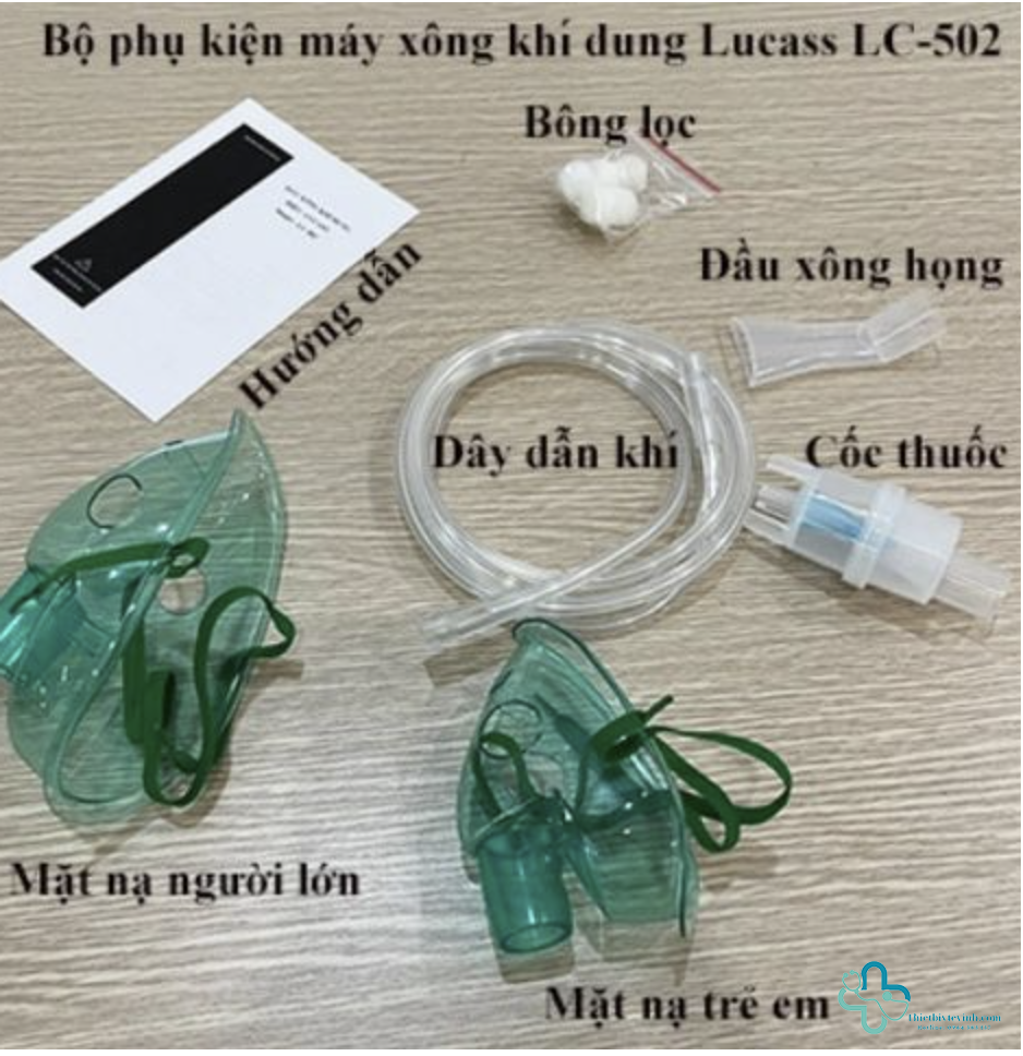 Máy Xông Mini Lucass LC-502 – Thiết Bị Chăm Sóc Hô Hấp Nhỏ Gọn, Hiệu Quả
