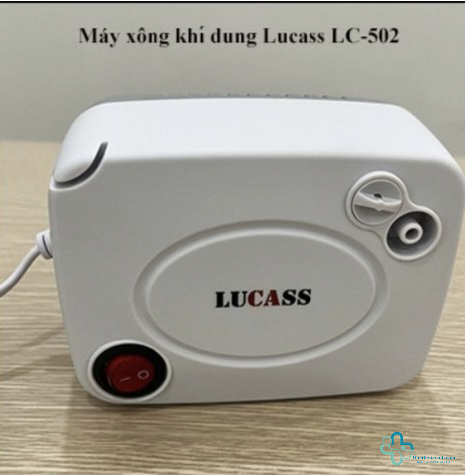 Máy Xông Mini Lucass LC-502 – Thiết Bị Chăm Sóc Hô Hấp Nhỏ Gọn, Hiệu Quả