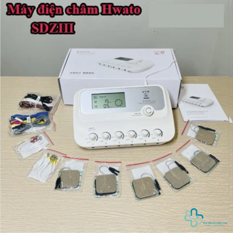 Máy Điện Châm Hwato SDZ-III – Thiết Bị Châm Cứu Hiện Đại Với Màn Hình Điện Tử
