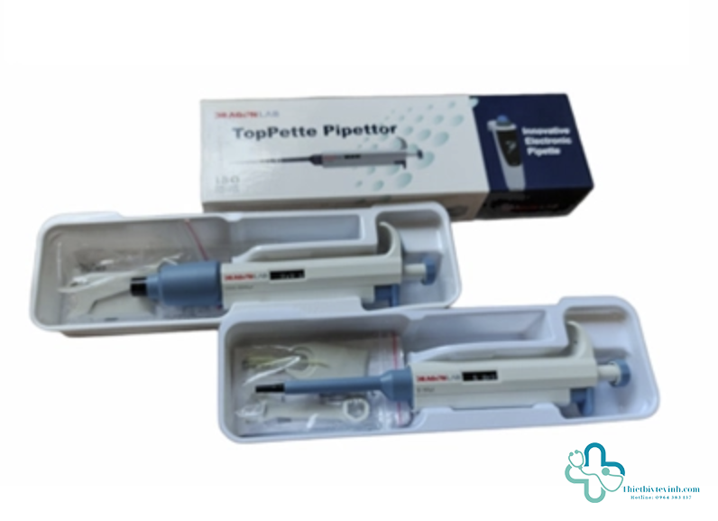 Pipet dragon, 7 dải đo