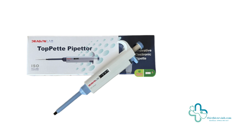 Pipet dragon, 7 dải đo