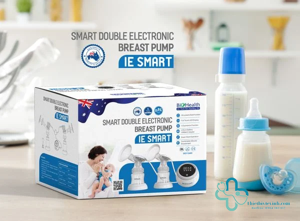 Máy hút sữa điện đôi Biohealth 30 cấp độ