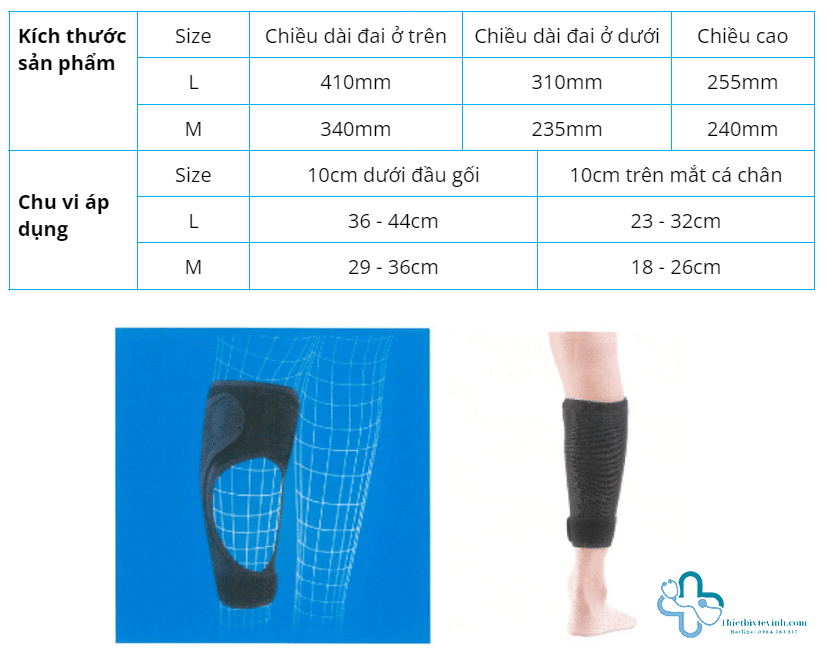 Đai Hỗ Trợ Vùng Bắp Chân Bonbone Calf – Bảo Vệ Hiệu Quả Trong Mọi Hoạt Động