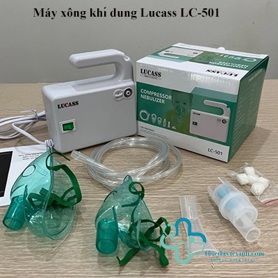 Máy xông mini Lucass LC-501, có tay cầm