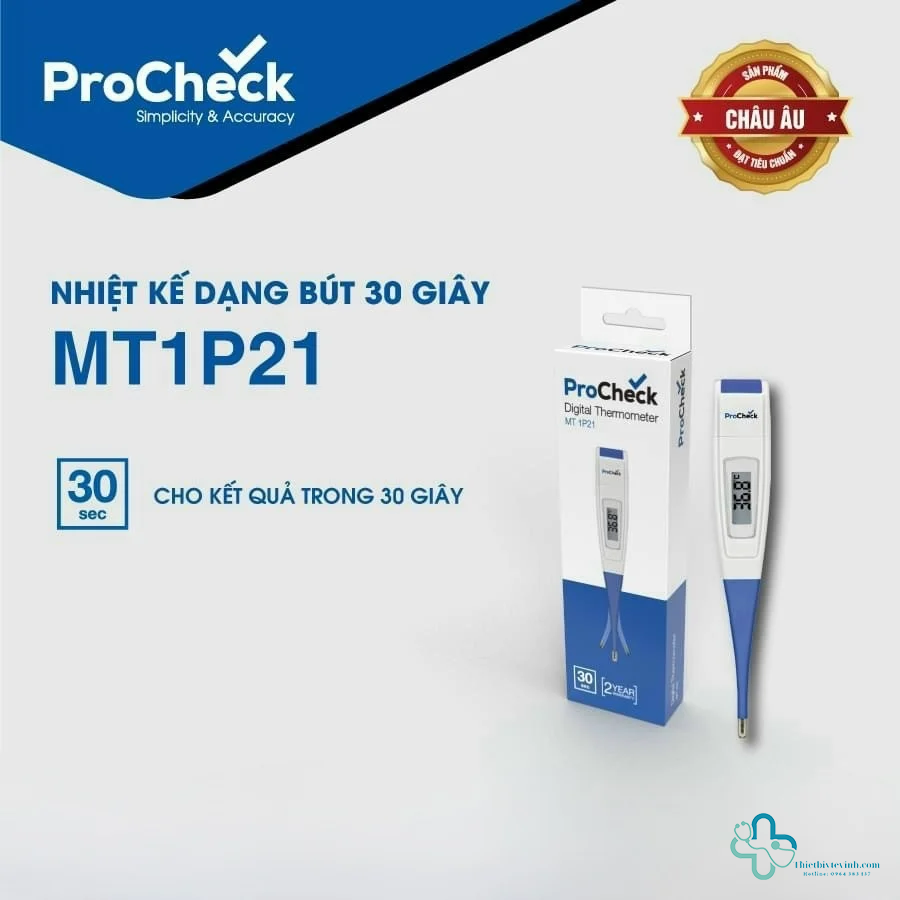 Nhiệt Kế Điện Tử Dạng Bút ProCheck MT1P21 – Sự Lựa Chọn Lý Tưởng Cho Mọi Gia Đình