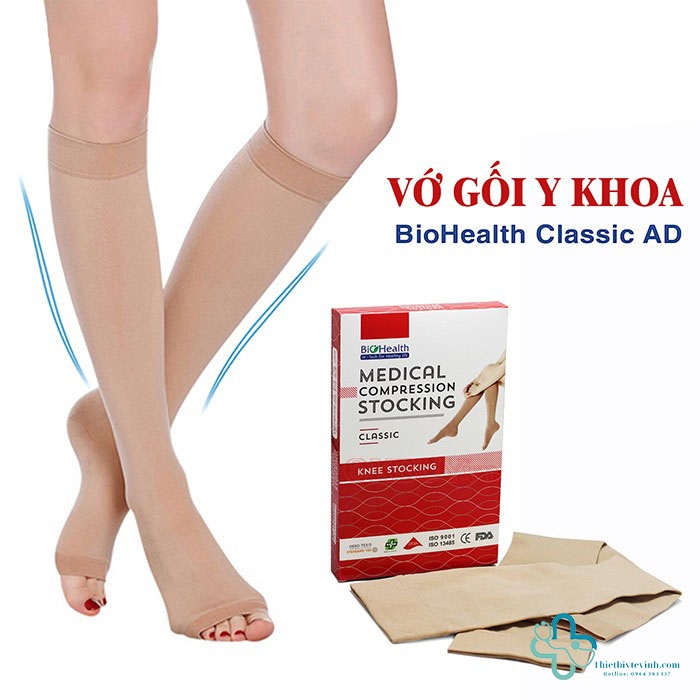 Vớ Đùi Y Khoa Biohealth Classic I - Lựa Chọn Chuyên Nghiệp Cho Sức Khỏe Đôi Chân