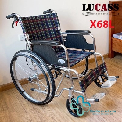Xe Lăn Hợp Kim Nhôm Nhẹ Rộng Lucass X68L – Lựa Chọn Hoàn Hảo Cho Sự Thoải Mái Và Tiện Lợi