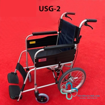Xe Lăn Miki 4 Bánh Nhỏ USG-2 – Sự Lựa Chọn Hoàn Hảo Cho Người Sử Dụng