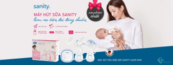 Máy hút sữa điện đôi Sanity S6307.ENG