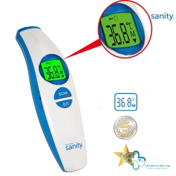 Nhiệt kế điện tử hồng ngoại đo trán Sanity- AP 3116
