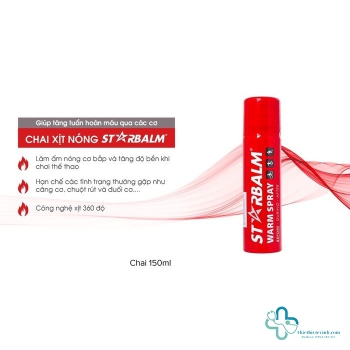 Chai xịt nóng 150ml STARBALM